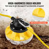 VEVOR 100FT Construction String Lights, 100W 10000LM, 10PCs String Work Light, 5000K, IP65 Waterproof, with Hanging Hooks, for Construction Site, Temporary Lighting Indoor & Outdoor, ETL Listed