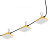VEVOR 100FT Construction String Lights, 150W 15000LM, 10PCs String Work Light, 5000-5500K, IP65 Waterproof, with Hanging Hooks, for Construction Site, Temporary Lighting Indoor & Outdoor, ETL Listed