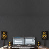 VEVOR 18 Pack Acoustic Panels with Self Adhesive, 11.8 x 11.8 x 0.4 inch Sound Proof Foam Panels, Polyester Fiber Soundproof Wall Panels High Density, for Home, Studio, Office, Theater, Black