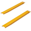 VEVOR Pallet Fork Extensions, 60" Length 4.5" Width, Heavy Duty Carbon Steel Fork Extensions for Forklifts, 1 Pair Forklift Extensions, Industrial Forklift Fork Attachments for Forklift Truck, Yellow