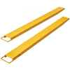 VEVOR Pallet Fork Extensions, 72" Length 5.5" Width, Heavy Duty Carbon Steel Fork Extensions for Forklifts, 1 Pair Forklift Extensions, Industrial Forklift Fork Attachments for Forklift Truck, Yellow