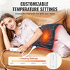 VEVOR Far Infrared Heating Pad, 12" x 24" Weighted Heating Pad with Far Infrared Therapy, 4 Temperature Settings, 2-hour Auto-off, Electric Heating Pad for Back Neck Shoulder Abdomen Pain Relief