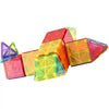 VEVOR Magnetic Tiles, 180 PCS Magnetic Building Blocks for Kids, Magnet Building Set with 2 Car Bases & Ferris Wheel Stand, STEM Educational Construction Stacking Toys for Toddlers Boys Girls Aged 5+