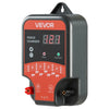 VEVOR Electric Fence Charger, 10kV 3J, AC DC Electric Fence Energizer with LED Indicator, 1.86 Miles Range, Powerful Plug-in Fences Charger, Prevents Wild Animals Intrusion for Livestock Poultry