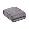 VEVOR Weighted Blanket, 25 lbs, 80 x 87 in King Size, Soft 100% Cotton Heavy Blanket with Glass Beads, Breathable Material, Suitable for 250-310 lbs lbs Adults, Anxiety Stress Relief, Improve Sleep, Grey