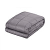 VEVOR Weighted Blanket, 25 lbs, 80 x 87 in King Size, Soft 100% Cotton Heavy Blanket with Glass Beads, Breathable Material, Suitable for 250-310 lbs lbs Adults, Anxiety Stress Relief, Improve Sleep, Grey