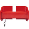VEVOR Cargo Container Lock 9.84\"-17.32\" Locking Distance Semi Truck Door Locks with 2 Keys Shipping Container Accessories Red Powder-Coated with Spring Lock for Fixed Container(Large Size)