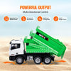 VEVOR RC Dump Truck Toy, 9-Channel 1:18 Scale, Remote Control Dump Truck RC Construction Vehicle Truck Toy with Light & 2 Rechargeable Batteries Birthday Gift for Toddlers Kids Boys and Girls Age 8+