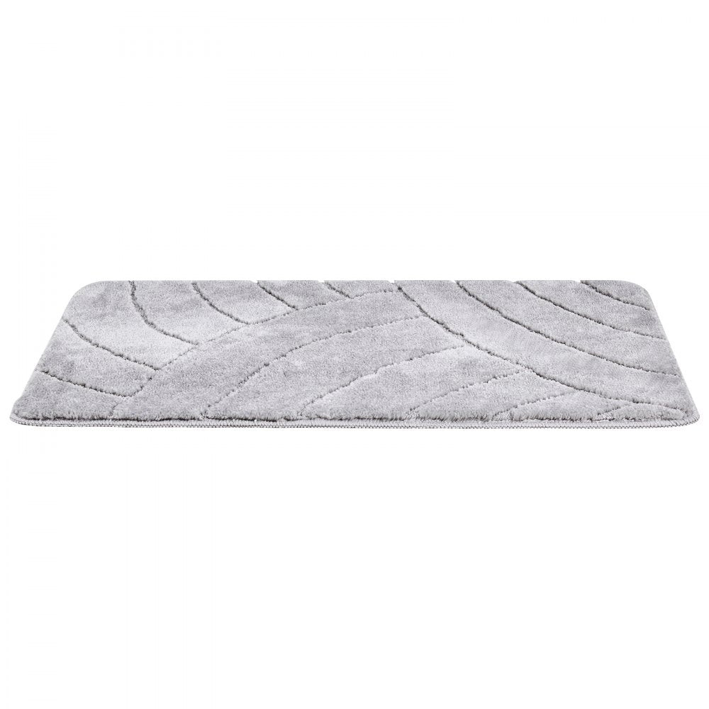VEVOR Door Mat, 35.83 x 24.02 Inch, Front Door Mat Outside Entrance with Non-slip TPR Backing, Dirt-Resistant & Absorbent, Easy to Clean, Low-Profile Doormat for for Entryway, Patio, Porch, Grey