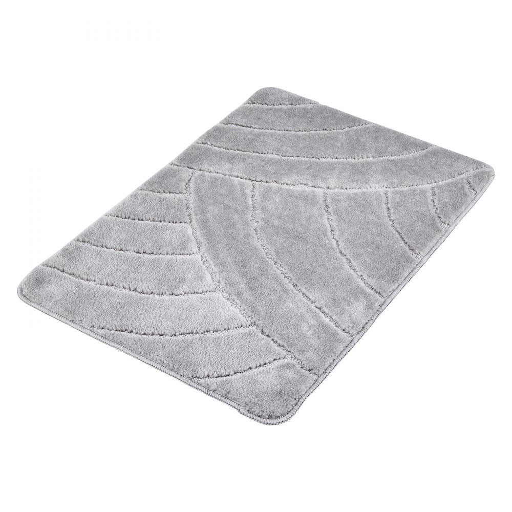 VEVOR Door Mat, 35.83 x 24.02 Inch, Front Door Mat Outside Entrance with Non-slip TPR Backing, Dirt-Resistant & Absorbent, Easy to Clean, Low-Profile Doormat for for Entryway, Patio, Porch, Grey