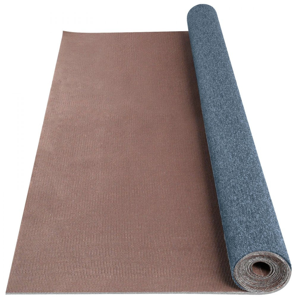 VEVOR Gray Marine Carpet 6 ft x 29.5 ft, Boat Carpet Rugs, Indoor Outdoor Rugs for Patio Deck Anti-Slide TPR Water-Proof Back Outdoor Marine Carpeting Outdoor Carpet
