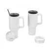 VEVOR Sublimation Tumblers, 8 Pack, 40 oz Tumblers Bulk with Handle, Stainless Steel Sublimation Cups with Lids and Straws, Double Wall Insulated Tumbler Blank, for DIY Personalized Customization