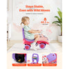 VEVOR Ride On Toddler Push Car, Push Car for Toddler 19 to 36 Months, Kids Ride On Toy with Horn & Music, 48.5 lbs Load Capacity, Under-seat Storage, Foot-to-Floor Walker for Toddlers Boys Girls, Pink