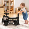 VEVOR Ride On Push Police Car for Toddlers Age 19+ Months Sit-to-Stand Ride, Kids Ride On Car for Boys Girls, Music Steering Wheel, Horn, Under-Seat Storage, Detachable Back,Indoor Outdoor Play, Black