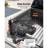 VEVOR Truck Bed Storage Box, 6.6 Gal/25 L Waterproof ABS Wheel Well Tool Box with Anti-Theft Combination Lock, Compatible with 2019-2023 Dodge Ram 1500, Driver Side Left (Drilling Required)