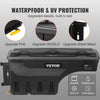 VEVOR Truck Bed Storage Box, Lockable with Password Padlock, 6.6 Gal/25 L ABS Wheel Well Tool Box, Waterproof and Durable, Compatible with Ford F-150 2015-2021, Drivers Side (Left)