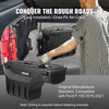 VEVOR Truck Bed Storage Box, Lockable with Password Padlock, 6.6 Gal/25 L ABS Wheel Well Tool Box, Waterproof and Durable, Compatible with Ford F-150 2015-2021, Drivers Side (Left)