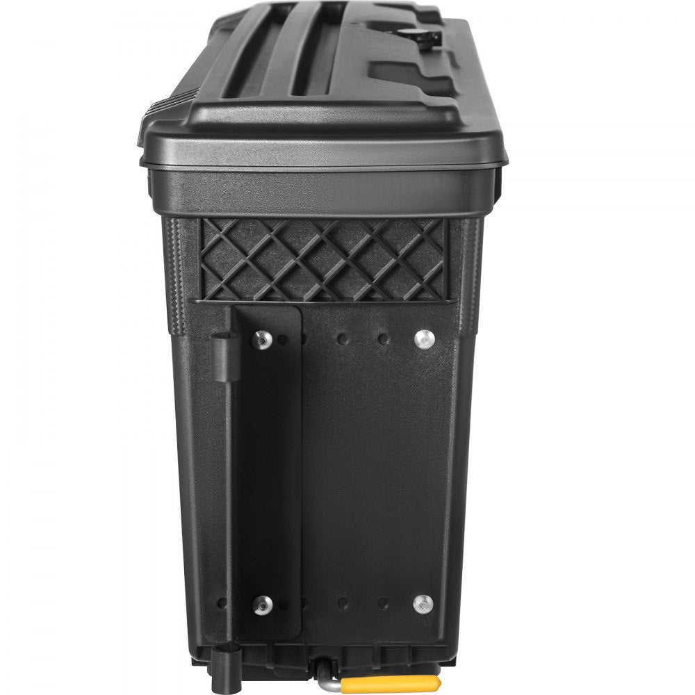 VEVOR Truck Bed Storage Box, Lockable with Password Padlock, 6.6 Gal/25 L ABS Wheel Well Tool Box, Waterproof and Durable, Compatible with Ford F-150 2015-2021, Drivers Side (Left)