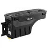 VEVOR Truck Bed Storage Box, 6.6 Gal/25 L Waterproof ABS Wheel Well Tool Box with Anti-Theft Combination Lock, Compatible with 2002-2018 Dodge Ram 1500 2500 3500, Driver Side Left (Drilling Required)