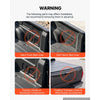 VEVOR Truck Bed Storage Box, 6.6 Gal/25L Waterproof ABS Wheel Well Tool Box, Anti-Theft Lock, Compatible with 2020-2025 Chevy/GMC Silverado/Sierra 2500/3500HD, Passenger Side Right (Drilling Required)