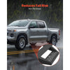 VEVOR Running Boards, 4 Inches Side Steps Compatible with 2015-2025 Chevy Colorado/GMC Canyon Crew Cab, Black Carbon Steel Nerf Bars, 550 lbs Load Capacity, Non-Slip Surface with Rustproof Coating