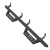 VEVOR Running Boards, 4 Inches Side Steps Compatible with 2015-2025 Chevy Colorado/GMC Canyon Crew Cab, Black Carbon Steel Nerf Bars, 550 lbs Load Capacity, Non-Slip Surface with Rustproof Coating