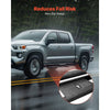 VEVOR Running Boards, 6 Inches Side Steps Compatible with 2005-2023 Toyota Tacoma Double Cab, Black Carbon Steel Nerf Bars, 550 lbs Load Capacity, Wide Non-Slip Hollow Surface with Rustproof Coating
