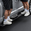 VEVOR Running Boards, 6 Inches Side Steps Compatible with 2005-2023 Toyota Tacoma Double Cab, Black Carbon Steel Nerf Bars, 550 lbs Load Capacity, Wide Non-Slip Hollow Surface with Rustproof Coating