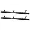 VEVOR Running Boards, 6 Inches Side Steps Compatible with 2015-2025 Ford F150 SuperCrew Cab, 2017-2024 Ford F-250 F-350 SuperCrew Cab, Black Textured Aluminum Alloy Nerf Bars, 500 lbs Load Capacity
