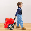 VEVOR Engine Toy, 60 Pieces, Kids Mechanic Car Repair Set with Removable Parts, Lights and Sounds, Steering Wheel and Horn, Kids Mechanic Workshop Set for Toddler Ages 3 Years and Up, Red