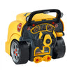 VEVOR Engine Toy, 60 Pieces, Kids Mechanic Car Repair Set with Removable Parts, Lights and Sounds, Steering Wheel and Horn, Kids Mechanic Workshop Set for Toddler Ages 3 Years and Up, Yellow