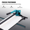 VEVOR Manual Tile Cutter, 32 inch, Porcelain Ceramic Tile Cutter with Tungsten Carbide Cutting Wheel, Infrared Positioning, Anti-Skid Feet, Durable Rails for professional installers or beginners