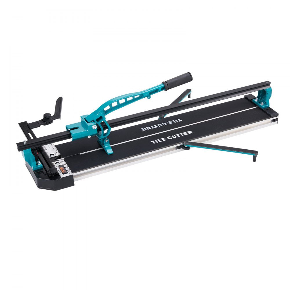 VEVOR Manual Tile Cutter, 32 inch, Porcelain Ceramic Tile Cutter with Tungsten Carbide Cutting Wheel, Infrared Positioning, Anti-Skid Feet, Durable Rails for professional installers or beginners