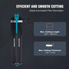 VEVOR Manual Tile Cutter, 40 inch, Porcelain Ceramic Tile Cutter with Tungsten Carbide Cutting Wheel, Infrared Positioning, Anti-Skid Feet, Durable Rails for professional installers or beginners