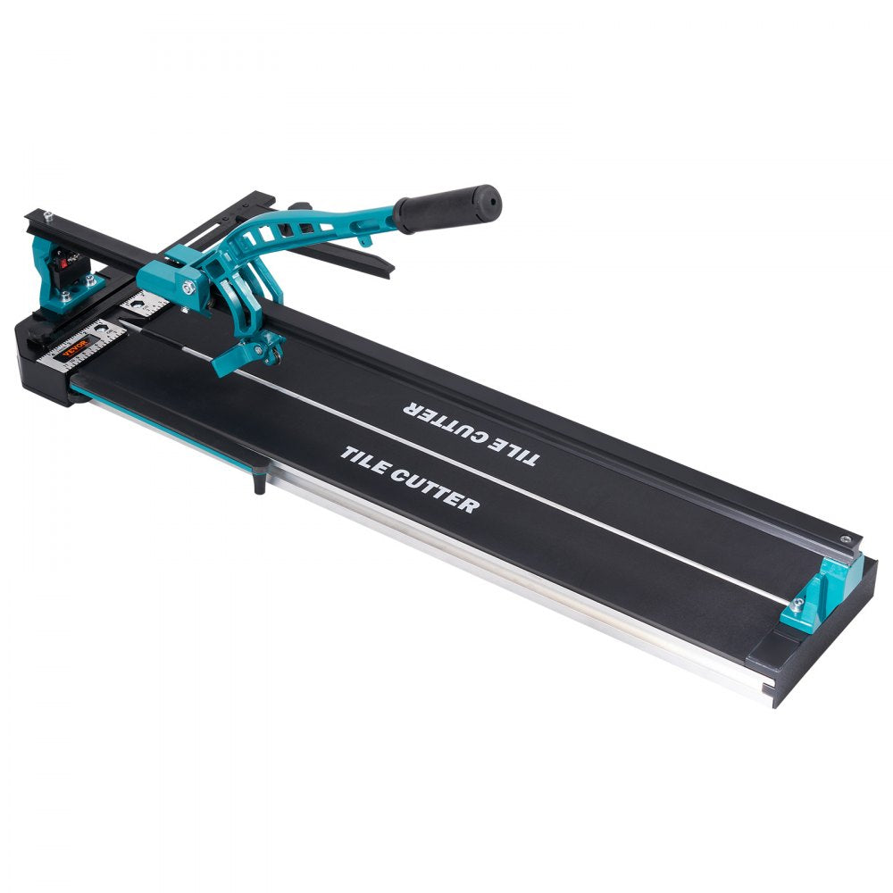VEVOR Manual Tile Cutter, 40 inch, Porcelain Ceramic Tile Cutter with Tungsten Carbide Cutting Wheel, Infrared Positioning, Anti-Skid Feet, Durable Rails for professional installers or beginners