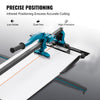 VEVOR Manual Tile Cutter, 48 inch, Porcelain Ceramic Tile Cutter with Tungsten Carbide Cutting Wheel, Infrared Positioning, Anti-Skid Feet, Durable Rails for professional installers or beginners