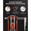 VEVOR 17-Inch Manual Tile Cutter for Wall & Polished Tiles,Double Rails for Precise Cutting, Tungsten Carbide Wheel,Non-Slip Handle,Anti-Displacement Pressure Rod,Precise Cuts for Pros & Beginners