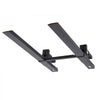 VEVOR Pallet Forks 4000 lbs Clamp-On Pallet Forks, 60 in Length Orange Tips, for Tractor Attachments, Skid Steer & Loader Bucket, Adjustable Stabilizer Bar, Heavy-Duty Reinforced Tractor Bucket Fork