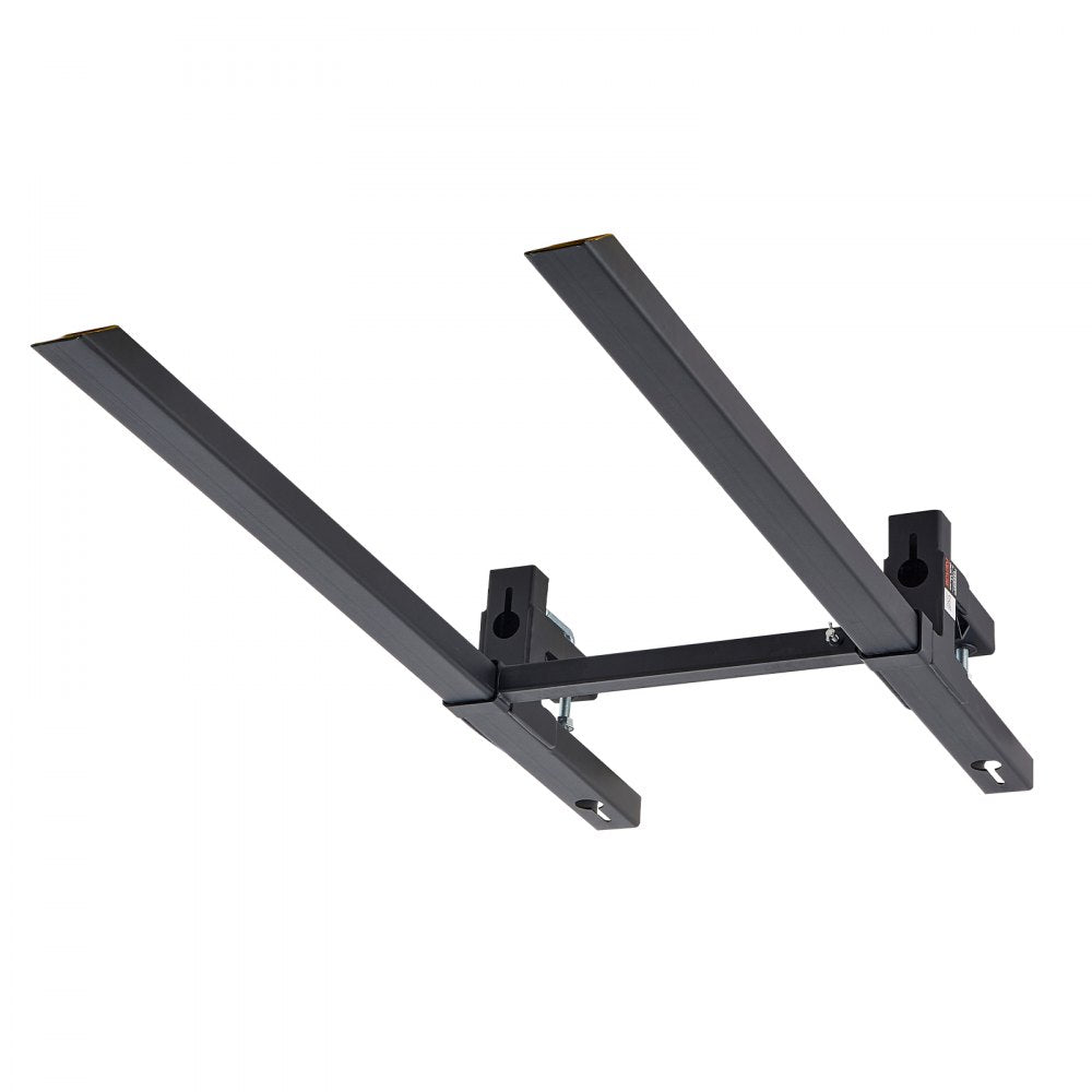 VEVOR Pallet Forks 2000 lbs Clamp-On Pallet Forks, 60 in Length Orange Tips, for Tractor Attachments, Skid Steer & Loader Bucket, Adjustable Stabilizer Bar, Heavy-Duty Reinforced Tractor Bucket Fork