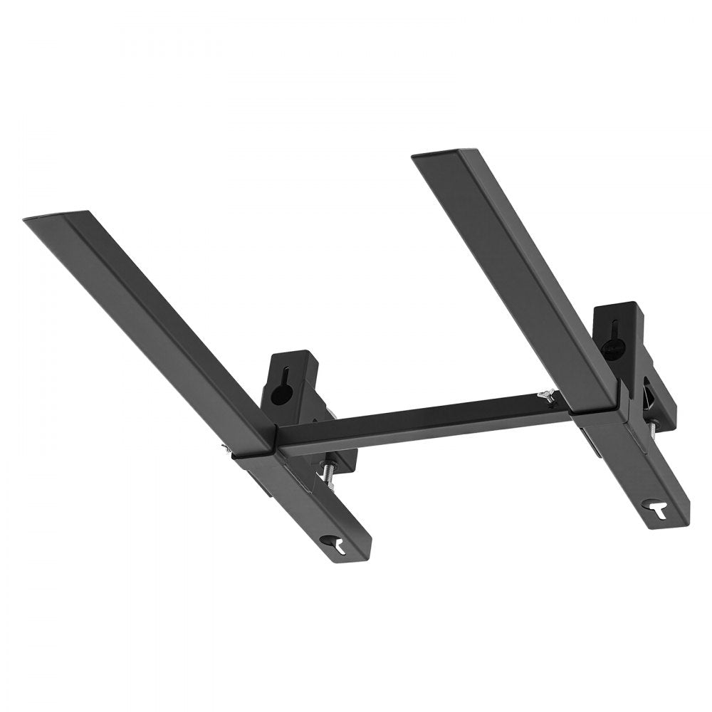 VEVOR Pallet Forks 2000 lbs Clamp-On Pallet Forks, 43 in Length Yellow Tips, for Tractor Attachments, Skid Steer & Loader Bucket, Adjustable Stabilizer Bar, Heavy-Duty Reinforced Tractor Bucket Fork