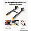 VEVOR Pallet Forks 4000 lbs Clamp-On Pallet Forks, 60 in Length Yellow Tips, Suitable for Tractor Attachments, Skid Steer and Loader Bucket, Adjustable Stabilizer Bar, Heavy-Duty Tractor Bucket Fork