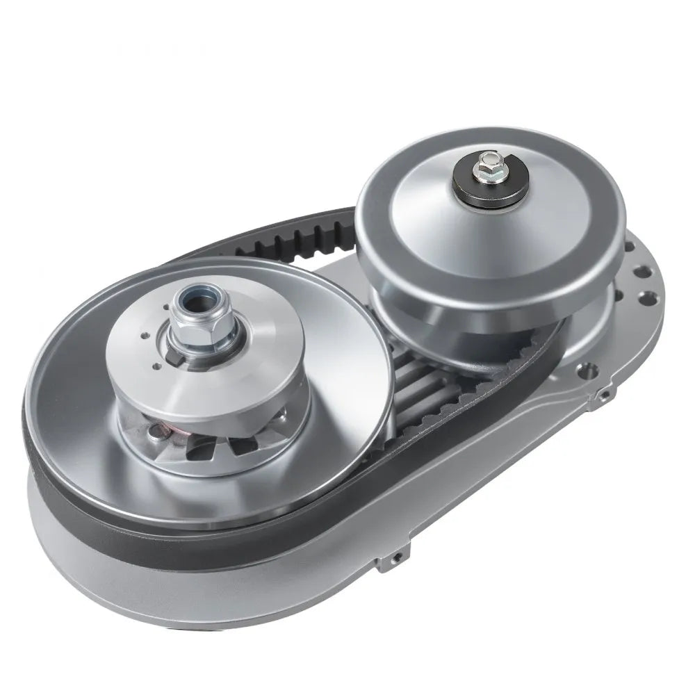 VEVOR Drive Clutch, 2-8HP Engine, 2000 RPM High-Strength Drive Clutch with Asymmetric Designed Wheels & Robust Rubber Belt, Sturdy & Durable Clutch with Full Accessories, Fit for Various Engines