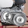VEVOR Drive Clutch, 2-8HP Engine, 2000 RPM High-Strength Drive Clutch with Asymmetric Designed Wheels & Robust Rubber Belt, Sturdy & Durable Clutch with Full Accessories, Fit for Various Engines