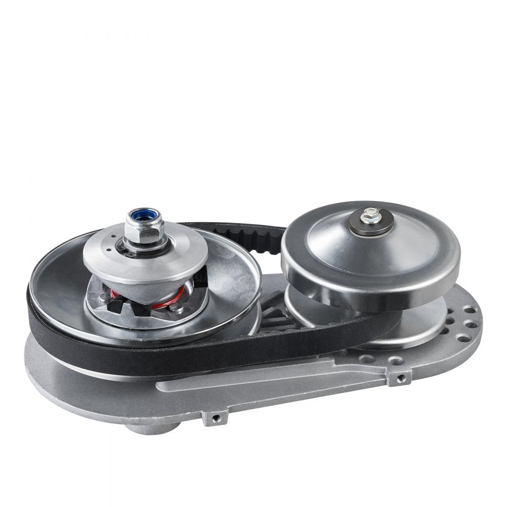 VEVOR Drive Clutch, 2-8HP Engine, 2000 RPM High-Strength Drive Clutch with Asymmetric Designed Wheels & Robust Rubber Belt, Sturdy & Durable Clutch with Full Accessories, Fit for Various Engines
