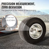 VEVOR Go Kart Tires and Rims, 10x4.5-5" Go Kart Wheels, 2-Pack Front Wheels, Aluminum Alloy Rims and Rubber Tires, Hub-Rim Fit Bolt Pattern 1.57 inch with 3 Bolt Holes, Replacement Pneumatic Tire