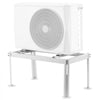VEVOR Mini Split Ground Stand, Adjustable Anti-Vibration Mini Split Stand for 9000-24000 BTU Ductless Air Conditioner Heat Pump, Heavy Duty AC Base Bracket Floor Mount w/ 441LBS Max. Load Capacity