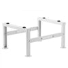 VEVOR Mini Split Ground Stand, Adjustable Anti-Vibration Mini Split Stand for 9000-60000 BTU Ductless Air Conditioner Heat Pump, Heavy Duty AC Base Bracket Floor Mount w/ 770LBS Max. Load Capacity