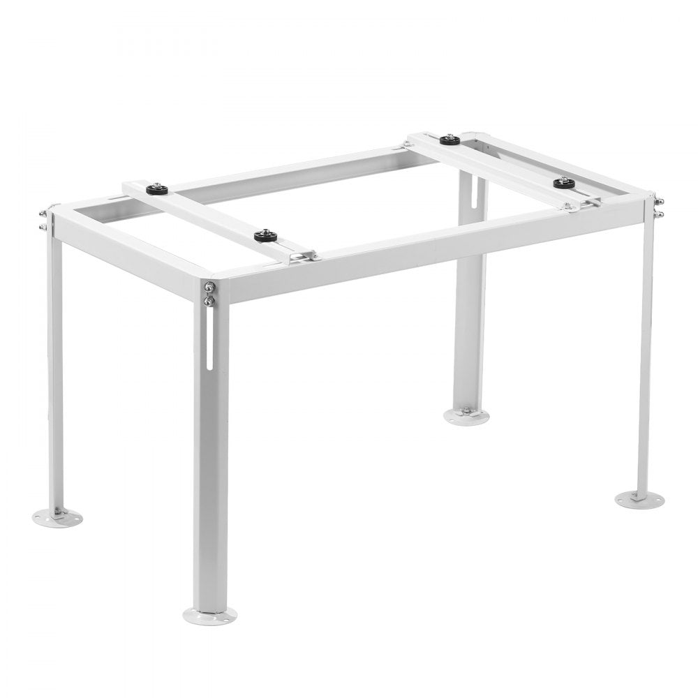 VEVOR Mini Split Ground Stand, Adjustable Anti-Vibration Mini Split Stand for 9000-36000 BTU Ductless Air Conditioner Heat Pump, Heavy Duty AC Base Bracket Floor Mount w/ 661LBS Max. Load Capacity