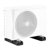 VEVOR Floor Mounting Base Kit for Mini Split Air Conditioning Systems, Floor Mounting Ground Base Pad for 9000-36000BTU AC Heat Pump System, Heavy-Duty Rubber Anti-Vibration Pads, Max Load 2204 lbs