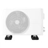 VEVOR Floor Mounting Base Kit for Mini Split Air Conditioning Systems, Floor Mounting Ground Base Pad for 9000-36000BTU AC Heat Pump System, Heavy-Duty Rubber Anti-Vibration Pads, Max Load 2204 lbs